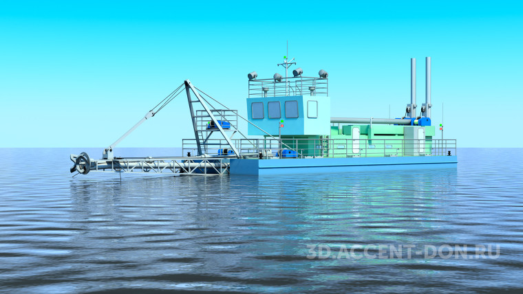 Земснаряд ЛС-27М6 пр. Р6033А